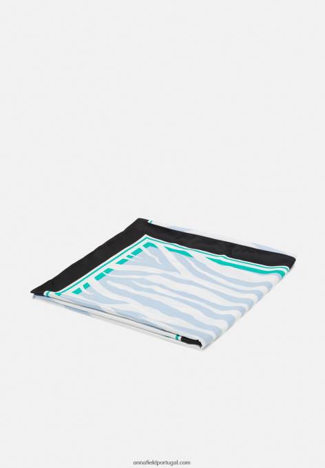 mulheres lençol preto/azul claro F4BZ0D2848 Anna Field