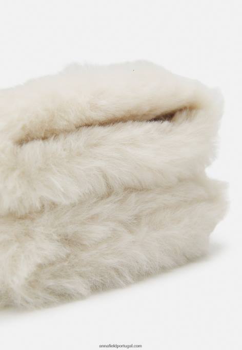 mulheres luvas pretas/off white F4BZ0D2855 Anna Field