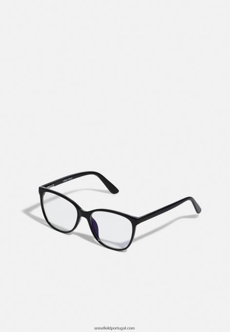 óculos de sol unissex preto F4BZ0D2682 Anna Field
