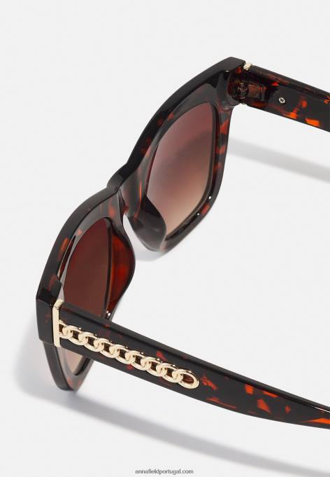 mulheres óculos de sol marrons F4BZ0D2683 Anna Field