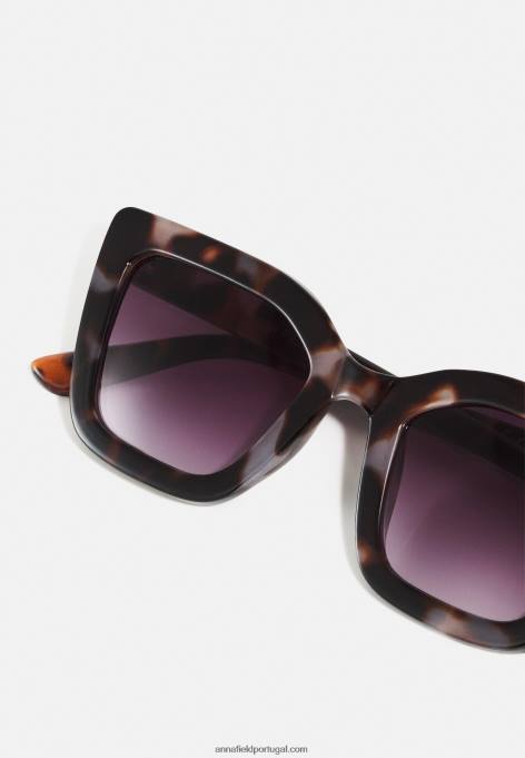 mulheres óculos de sol marrons F4BZ0D2685 Anna Field