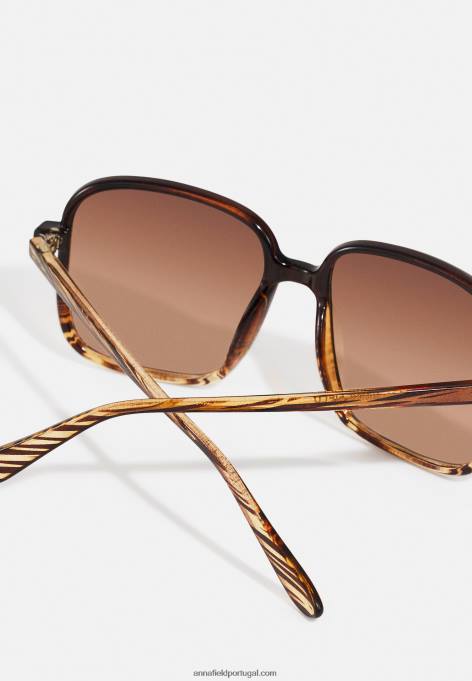 mulheres óculos de sol marrons F4BZ0D2689 Anna Field