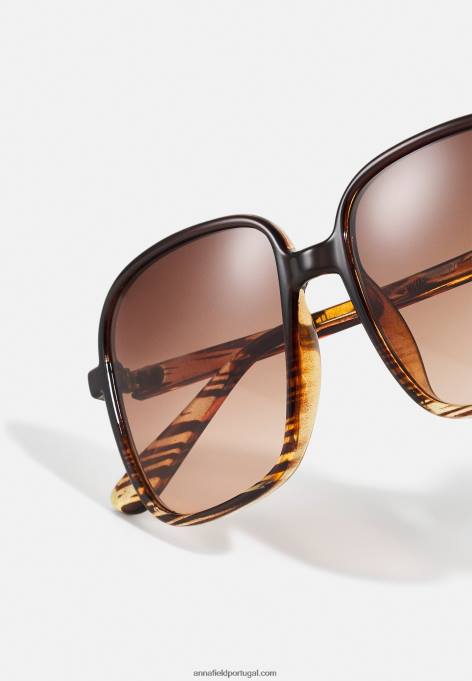 mulheres óculos de sol marrons F4BZ0D2689 Anna Field