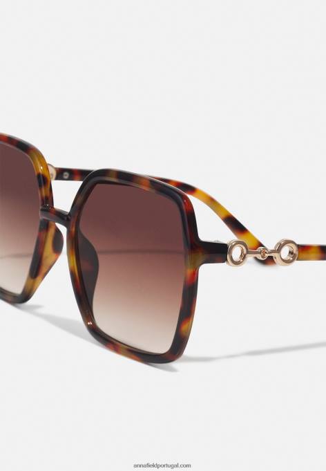 mulheres óculos de sol marrons F4BZ0D2696 Anna Field