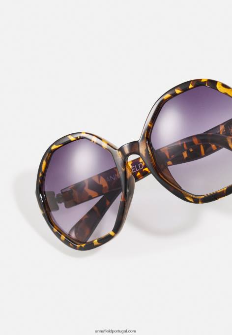 mulheres óculos de sol marrons F4BZ0D2704 Anna Field