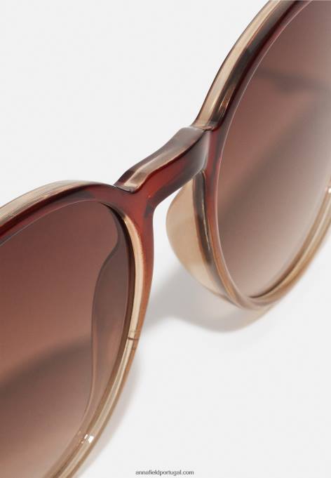 mulheres óculos de sol marrons F4BZ0D2705 Anna Field