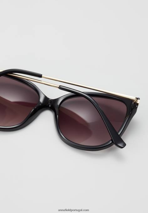 mulheres óculos de sol preto F4BZ0D2672 Anna Field