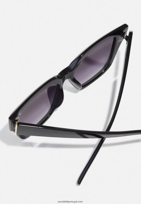 mulheres óculos de sol preto F4BZ0D2678 Anna Field