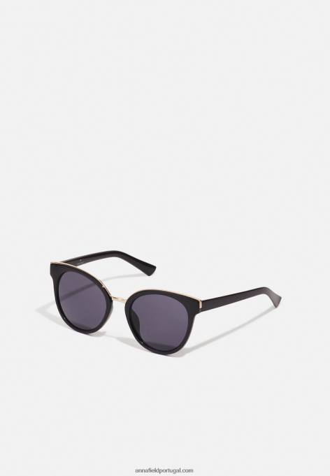 mulheres óculos de sol preto F4BZ0D2680 Anna Field