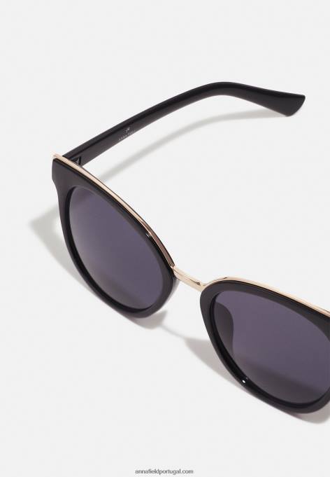 mulheres óculos de sol preto F4BZ0D2680 Anna Field