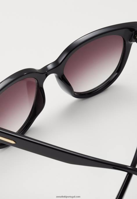 mulheres óculos de sol preto F4BZ0D2681 Anna Field