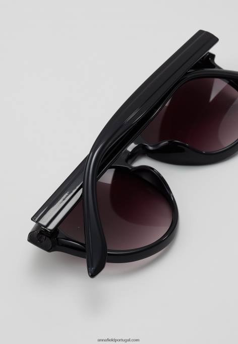 mulheres óculos de sol preto F4BZ0D2686 Anna Field