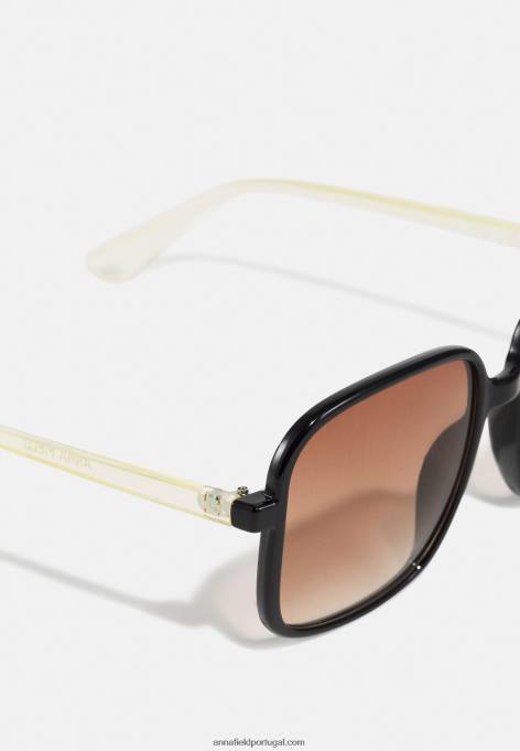 mulheres óculos de sol preto/bege F4BZ0D2693 Anna Field