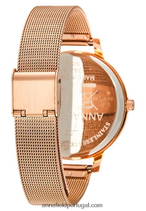 mulheres relógio cor de ouro rosa F4BZ0D2783 Anna Field