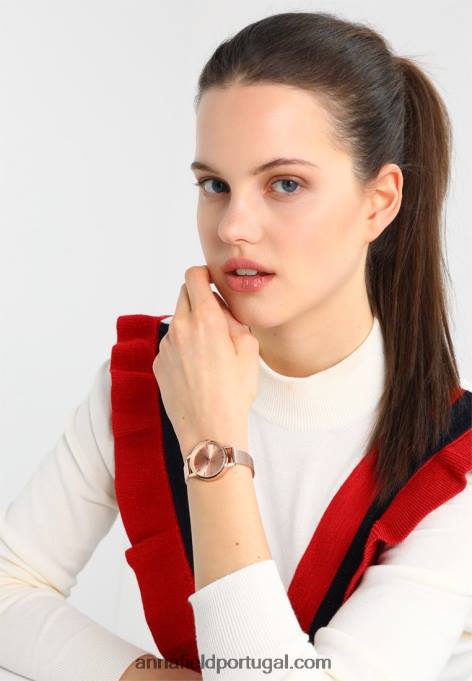 mulheres relógio cor de ouro rosa F4BZ0D2791 Anna Field