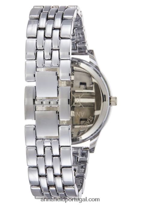 mulheres relógio prateado F4BZ0D2779 Anna Field