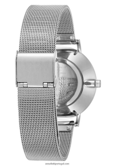 mulheres relógio prateado F4BZ0D2789 Anna Field