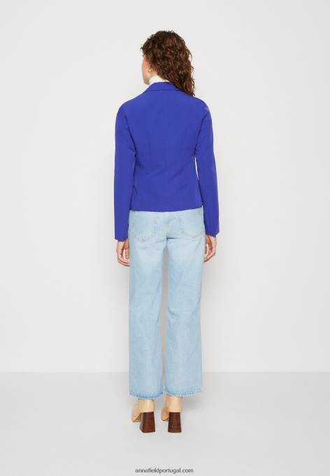 mulheres blazer azul F4BZ0D717 Anna Field