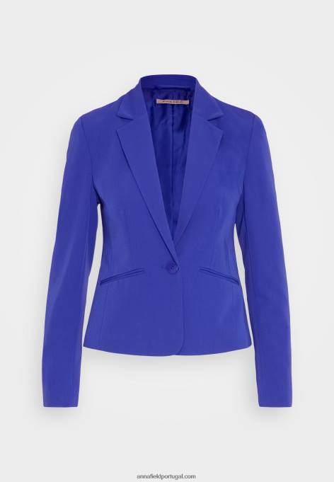 mulheres blazer azul F4BZ0D717 Anna Field