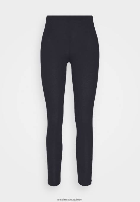 mulheres Pack de 2 calças leggings preto/azul escuro F4BZ0D660 Anna Field