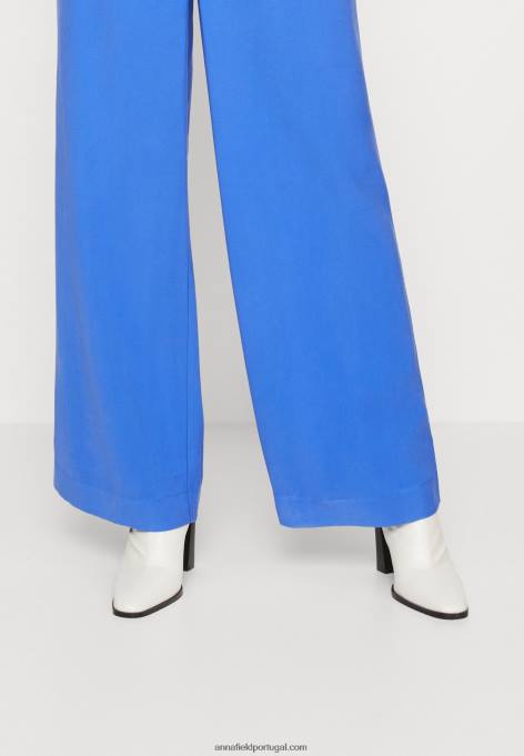 mulheres calça azul F4BZ0D607 Anna Field