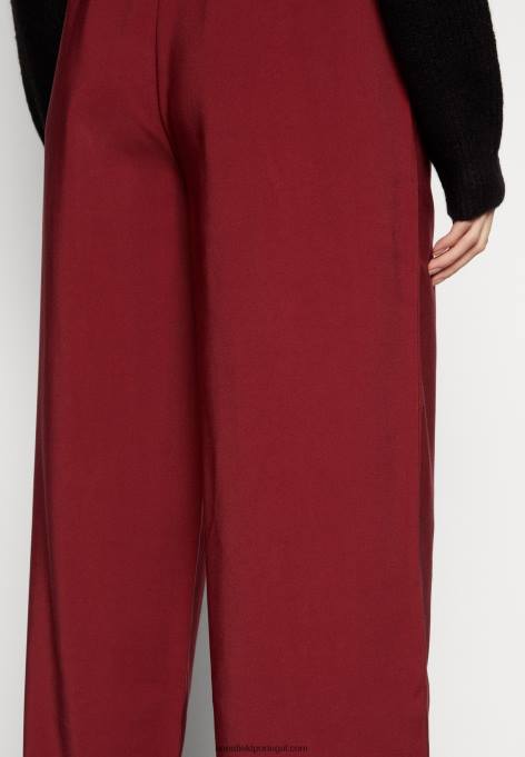 mulheres calça bordeaux F4BZ0D606 Anna Field