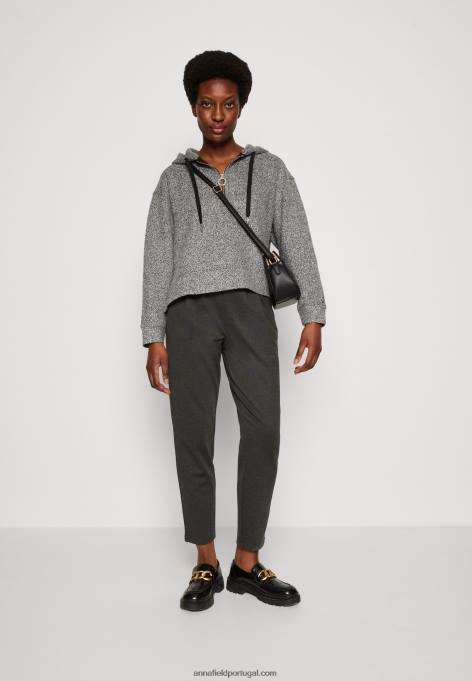 mulheres calça cinza escuro manchada F4BZ0D634 Anna Field