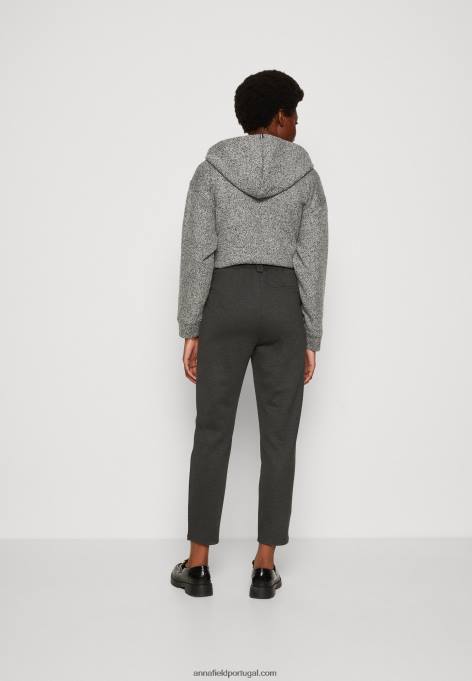 mulheres calça cinza escuro manchada F4BZ0D634 Anna Field
