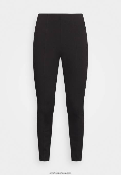 mulheres calça legging preta F4BZ0D651 Anna Field