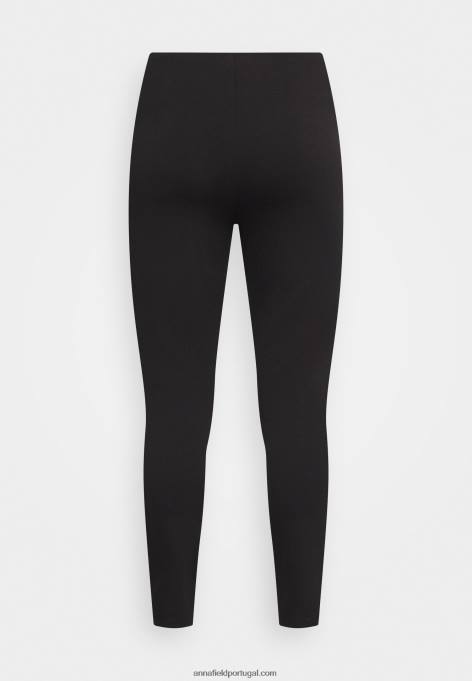 mulheres calça legging preta F4BZ0D651 Anna Field