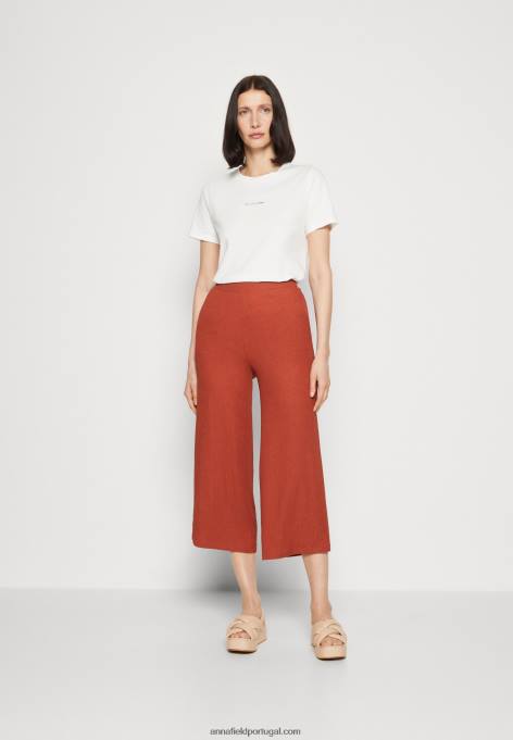 mulheres calça marrom F4BZ0D637 Anna Field