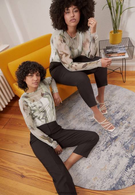 mulheres calça preta F4BZ0D597 Anna Field