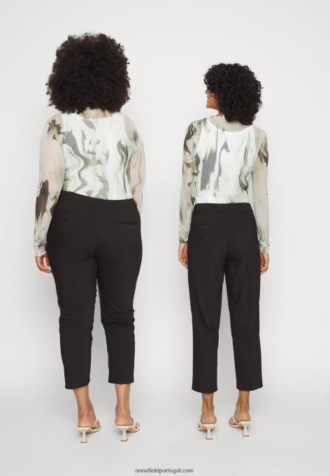 mulheres calça preta F4BZ0D597 Anna Field