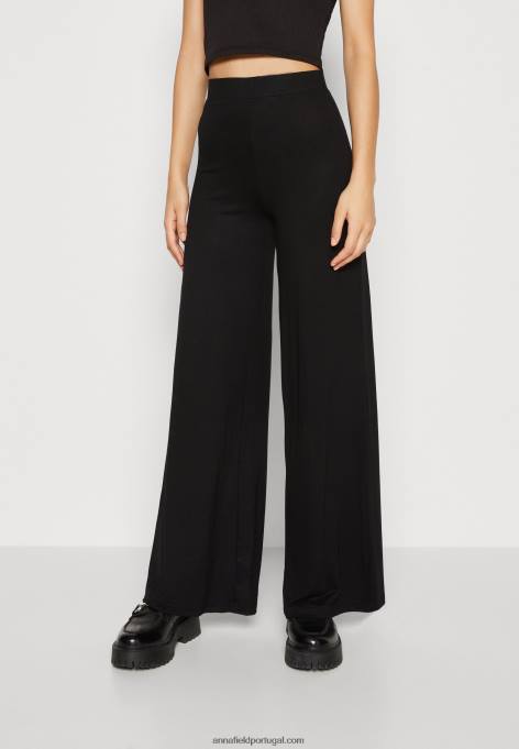 mulheres calça preta F4BZ0D605 Anna Field
