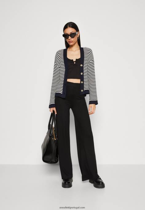 mulheres calça preta F4BZ0D605 Anna Field