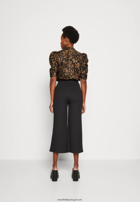 mulheres calça preta F4BZ0D623 Anna Field