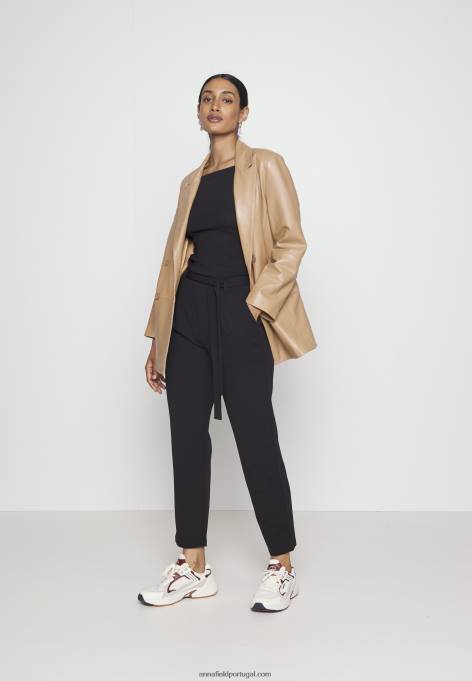 mulheres calça preta F4BZ0D625 Anna Field