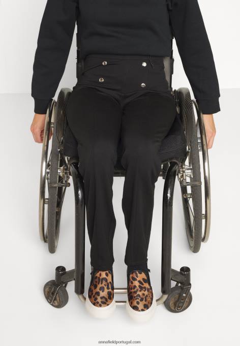 mulheres calça preta F4BZ0D639 Anna Field