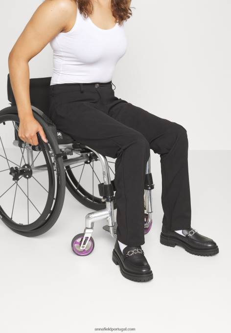 mulheres calça preta F4BZ0D642 Anna Field