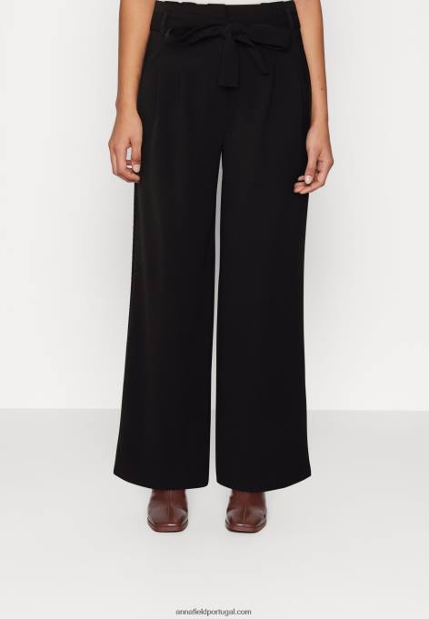 mulheres calça preta F4BZ0D646 Anna Field