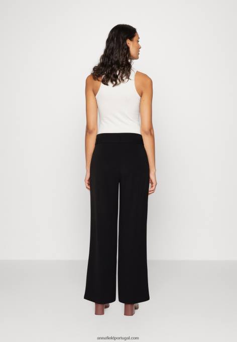 mulheres calça preta F4BZ0D646 Anna Field