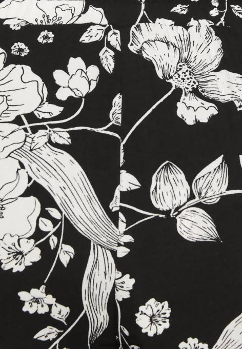 mulheres calça preta/off white F4BZ0D640 Anna Field