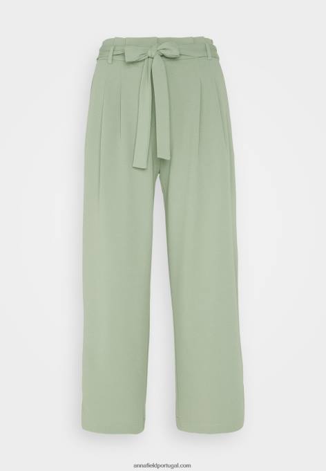 mulheres calça verde F4BZ0D633 Anna Field