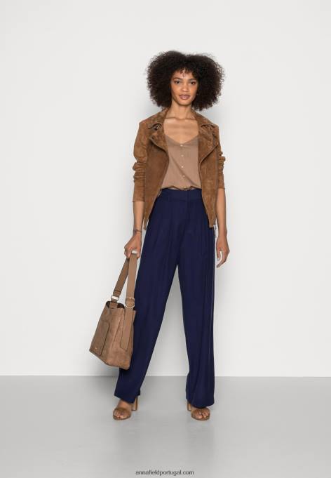 mulheres calças azul escuro F4BZ0D601 Anna Field