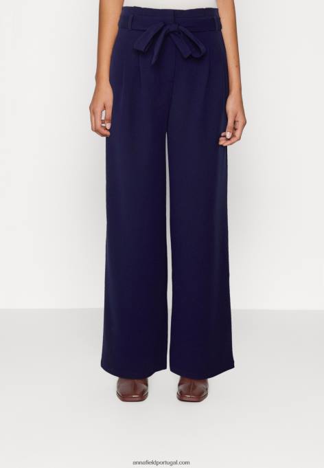 mulheres calças azul escuro F4BZ0D616 Anna Field