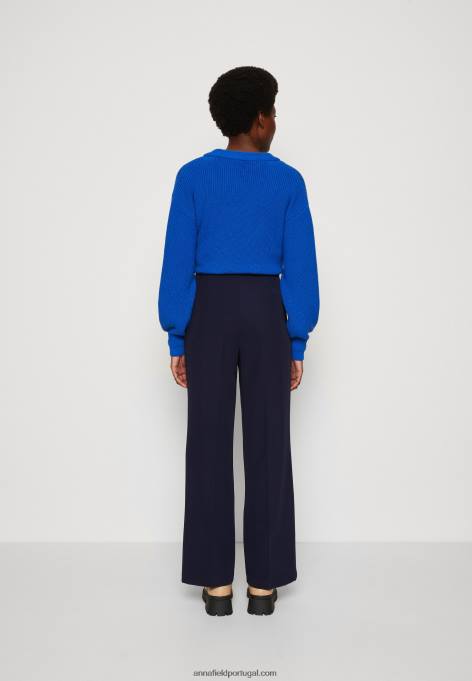 mulheres calças azul escuro F4BZ0D617 Anna Field