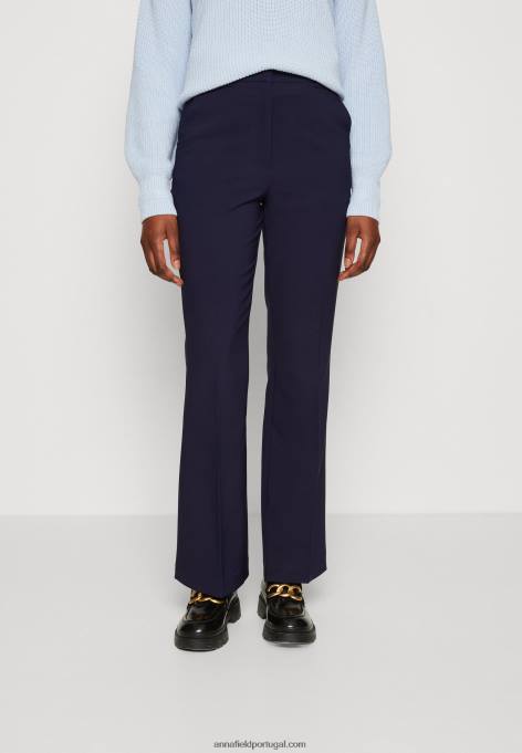 mulheres calças azul escuro F4BZ0D626 Anna Field