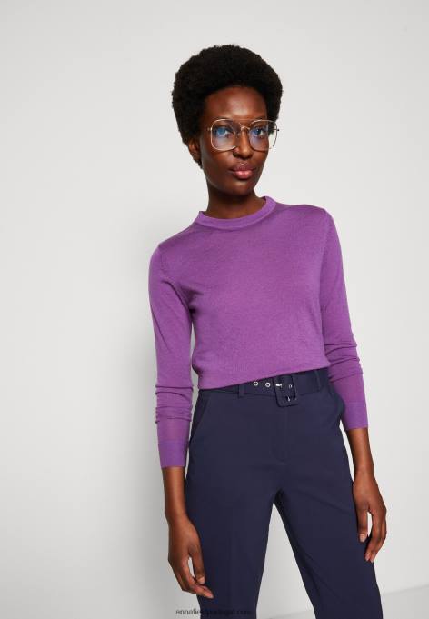 mulheres calças azul escuro F4BZ0D629 Anna Field