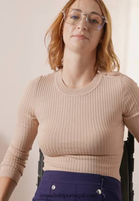 mulheres calças azul escuro F4BZ0D643 Anna Field