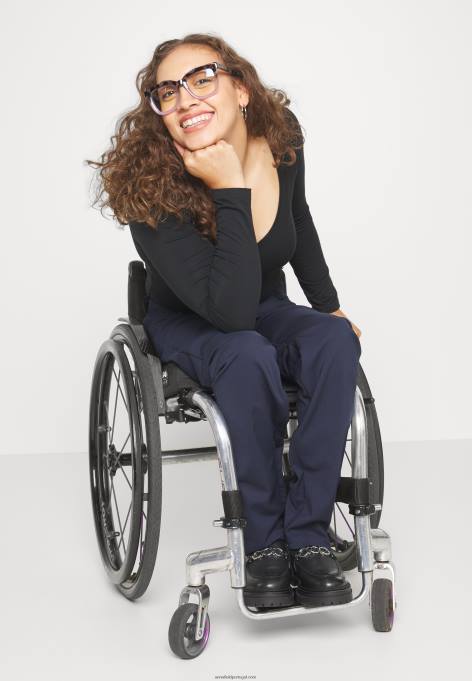 mulheres calças azul escuro F4BZ0D647 Anna Field